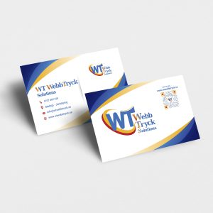 WT Webbtryvk business card